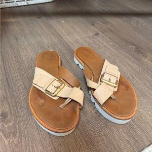 See By Chloe • Slip On Sandals with Buckle • 38